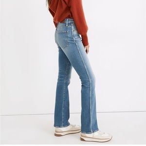 Madewell 90’s high rise bootcut jeans